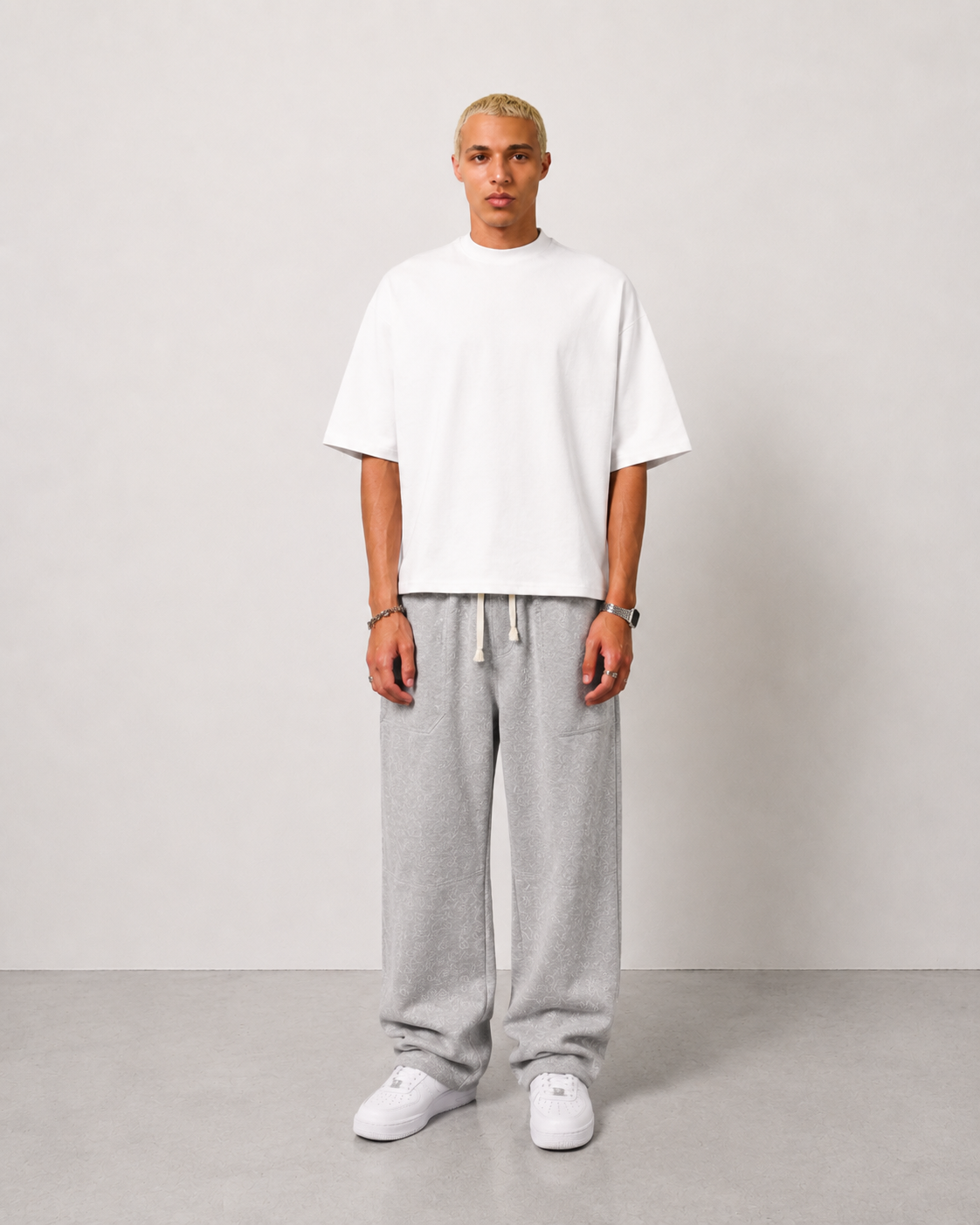 KIK SWEATPANT- LIGHT GREY