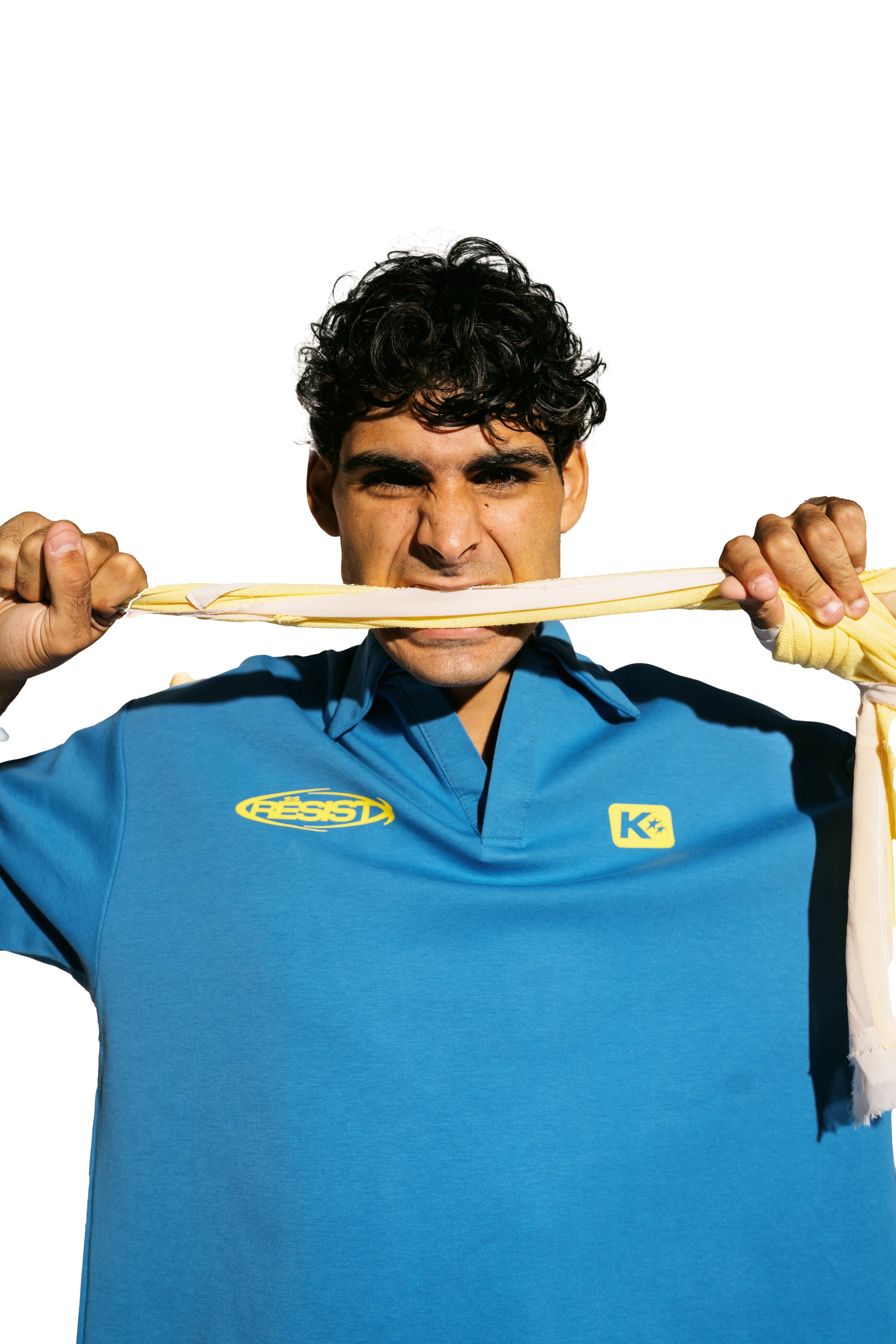 The KIK-Resist Short Sleeve Polo in Havana Gleam