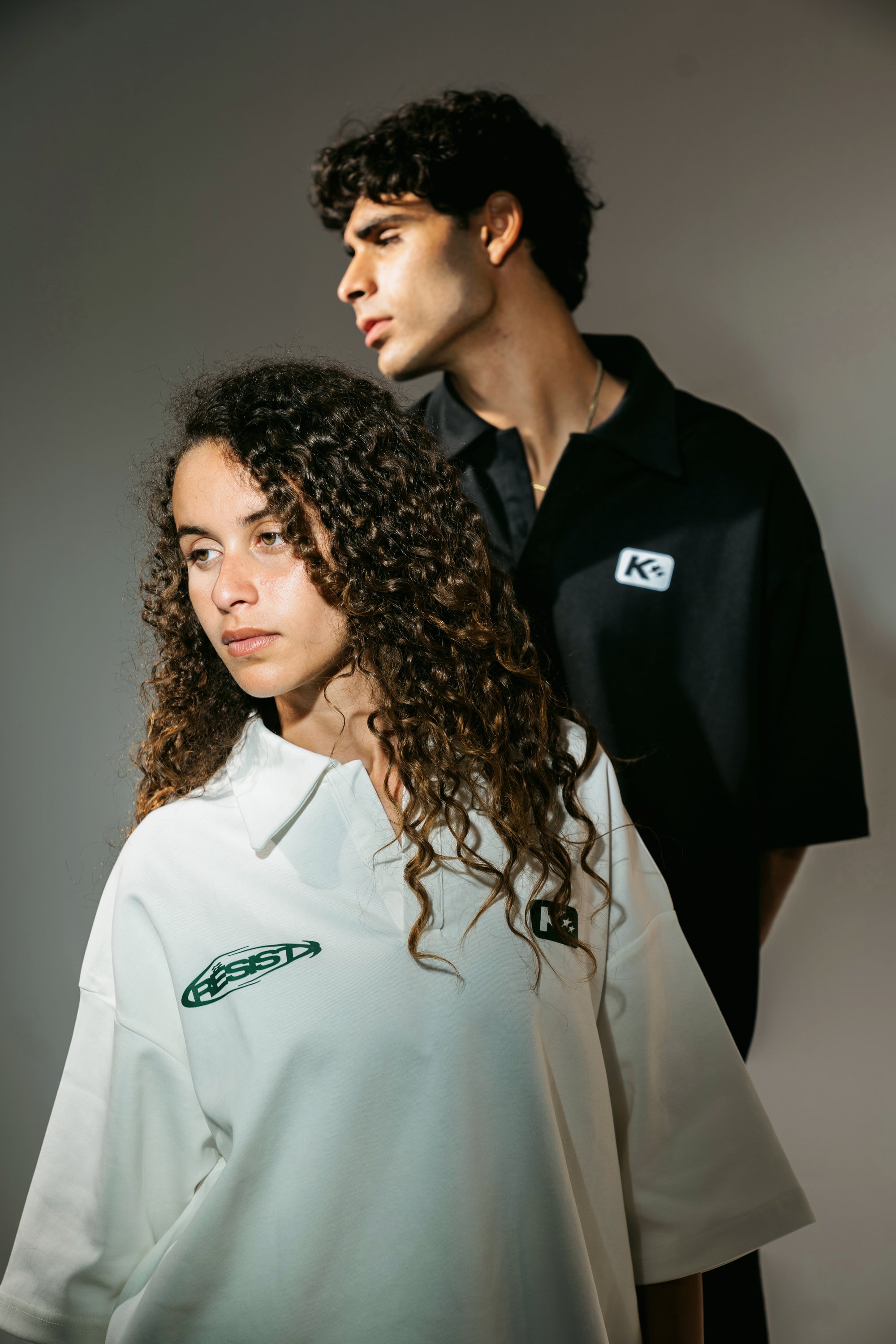 The KIK-Resist Short Sleeve Polo in White