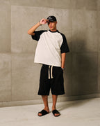 KIK OBJ REGLAN TEE - WHITE