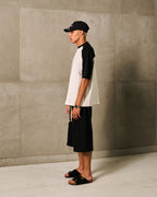 KIK OBJ REGLAN TEE - WHITE