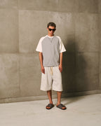 KIK OBJ REGLAN TEE - GREY