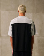 KIK OBJ REGLAN TEE - BLACK