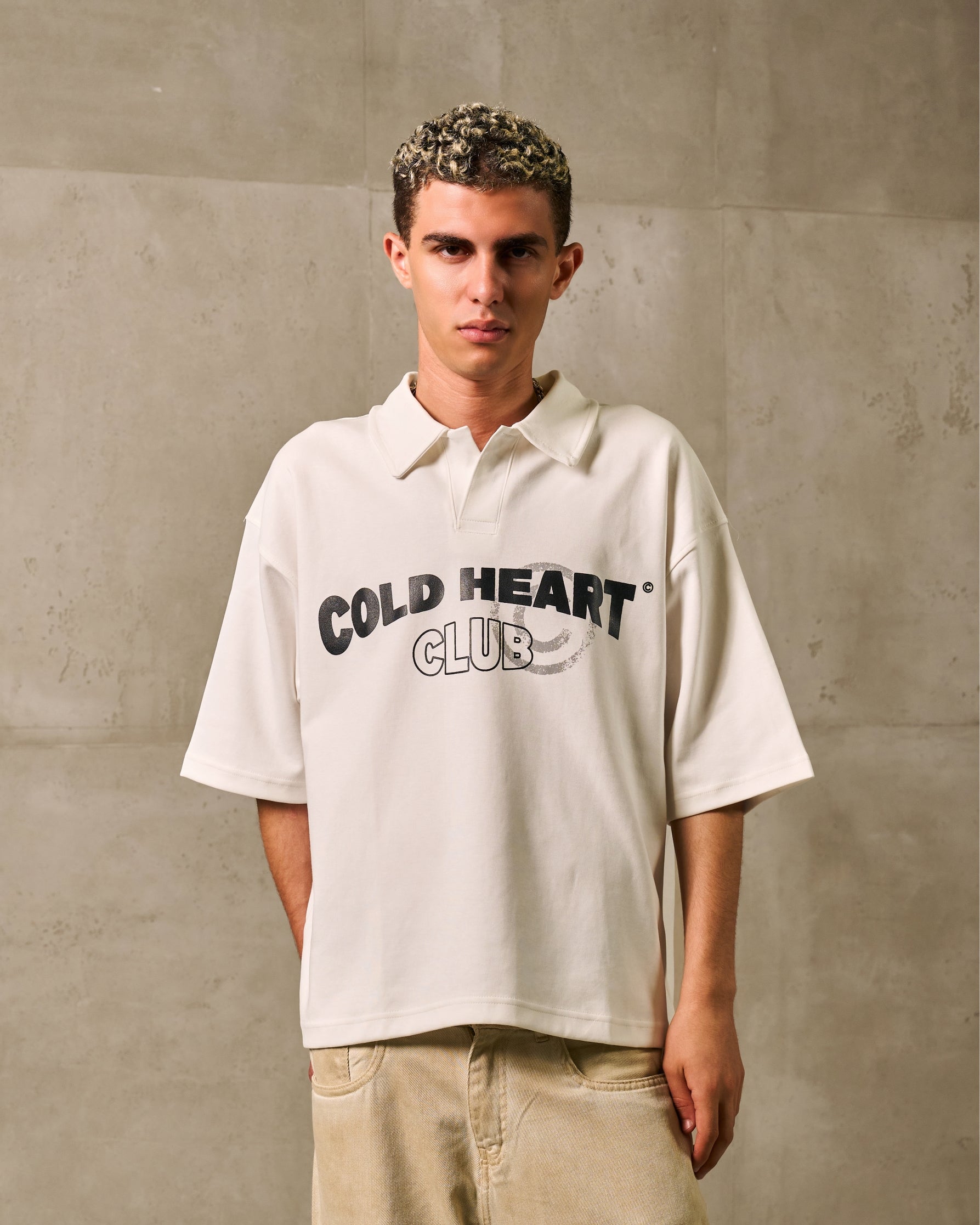 POLO COLD HURT- WHITE