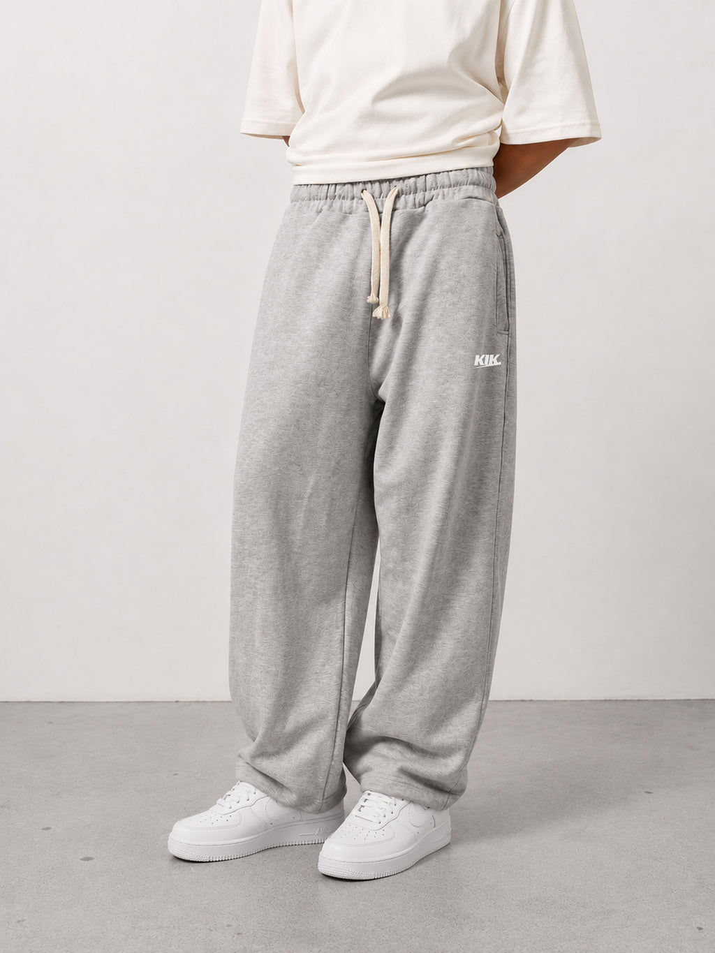 KIK SWEATPANT- LIGHT GREY