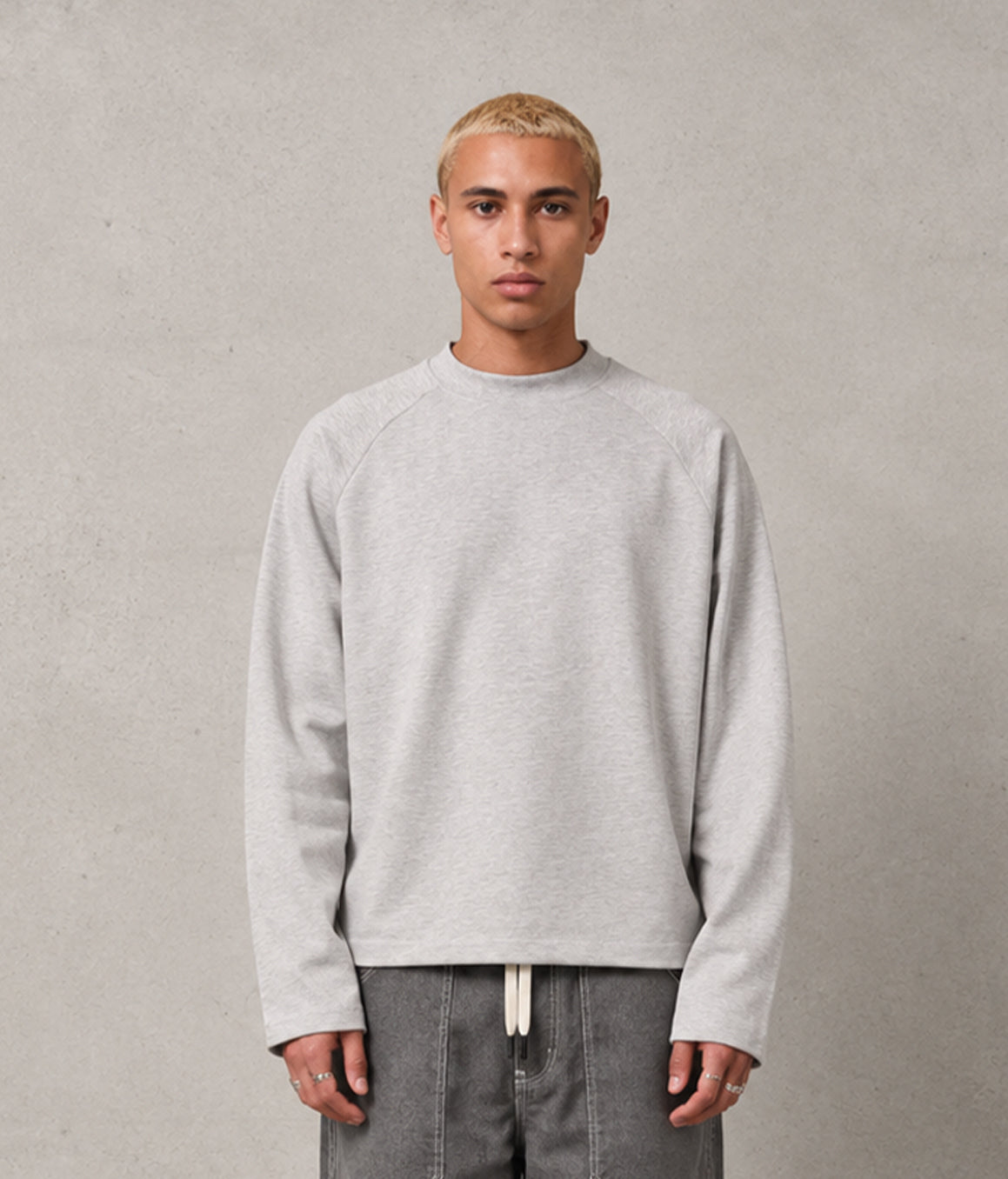 The Basic Long Sleeve in Gray