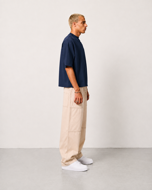 KIK BAGGY PANTS - BEIGE