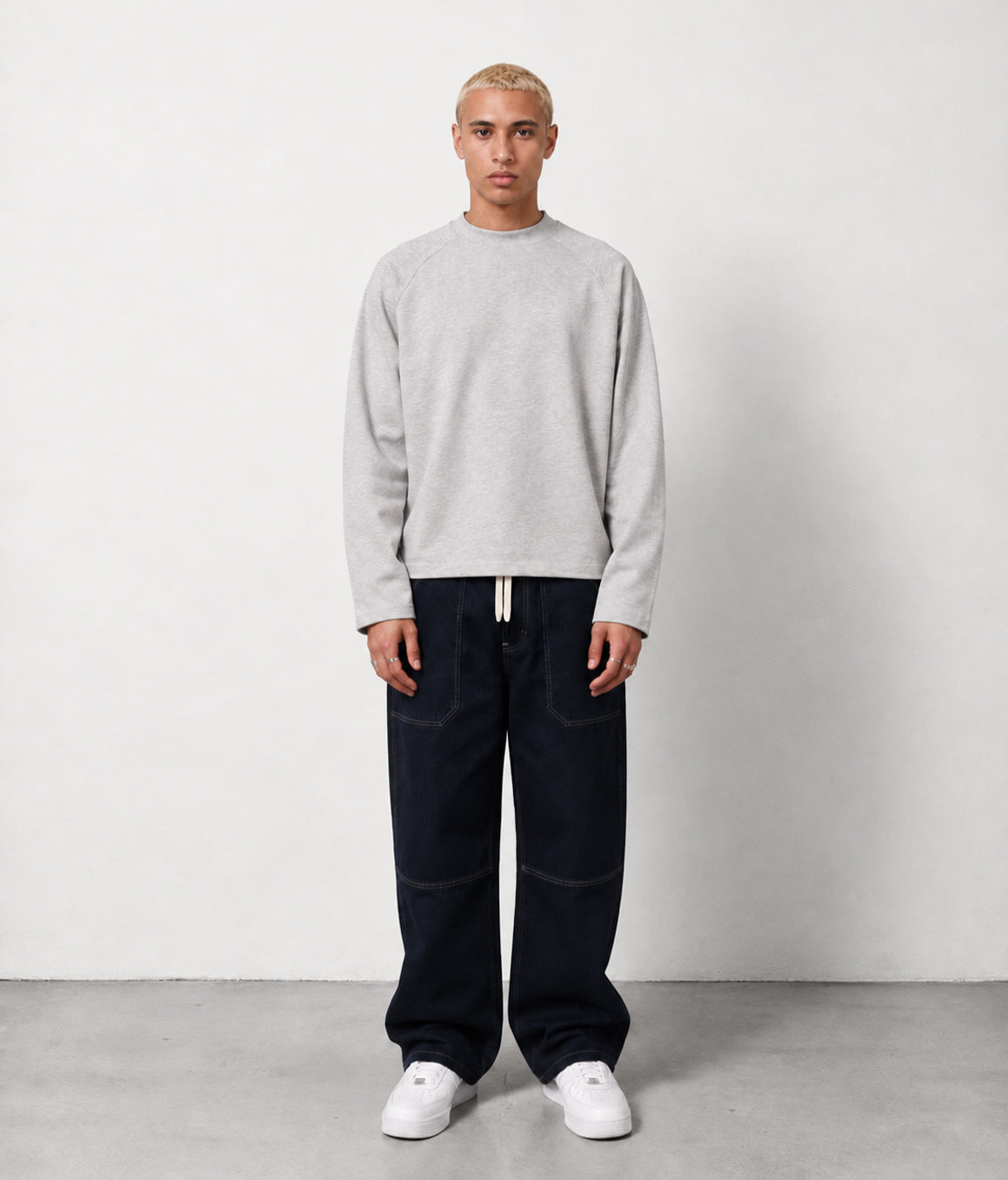 The Basic Long Sleeve in Gray